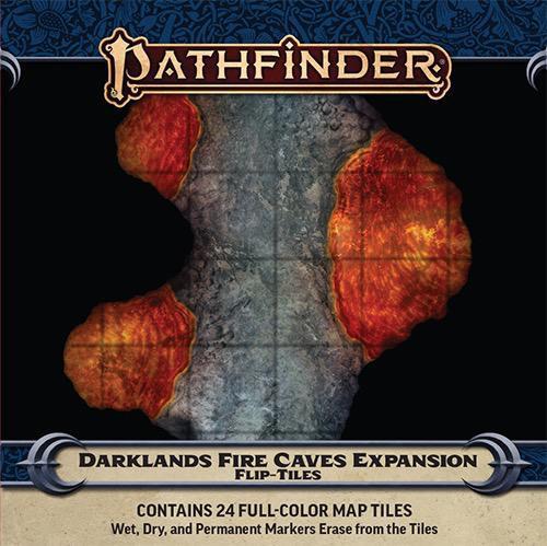 Pathfinder Flip-Tiles: Darklands Fire Cave Expansion