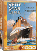 EuroGraphics: Titanic White Star Line - 1000 Piece Puzzle 
