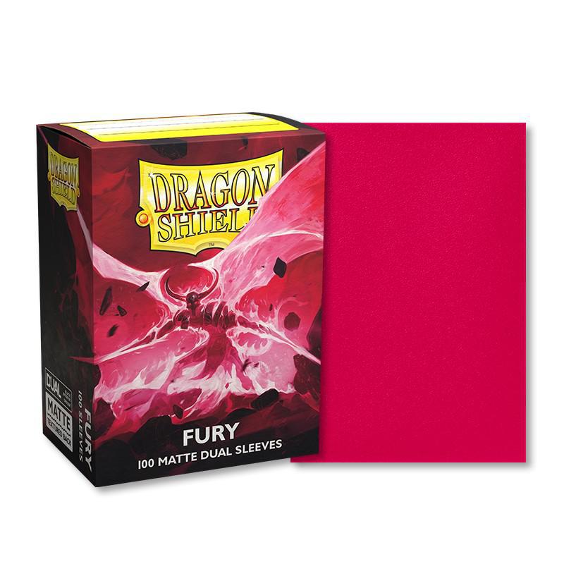 Dragon Shield: Dual Sleeves - Standard Size 'Fury' (100) 