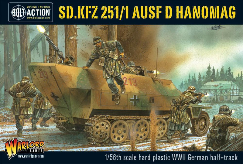 Bolt Action: Sd.Kfz 251/1 Ausf D Hanomag (Plastic)