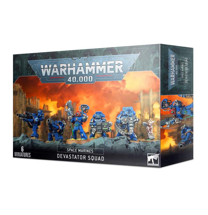 Games Workshop: Warhammer 40,000 - Space Marines - Devastator Squad (48-15) Tabletop Miniatures 