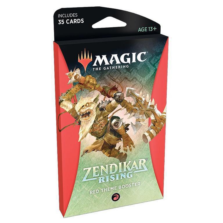 Magic the Gathering: Zendikar Rising - Theme Booster Red