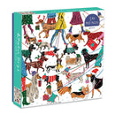 Galison Puzzles: Winter Dogs - 500 Piece Puzzle