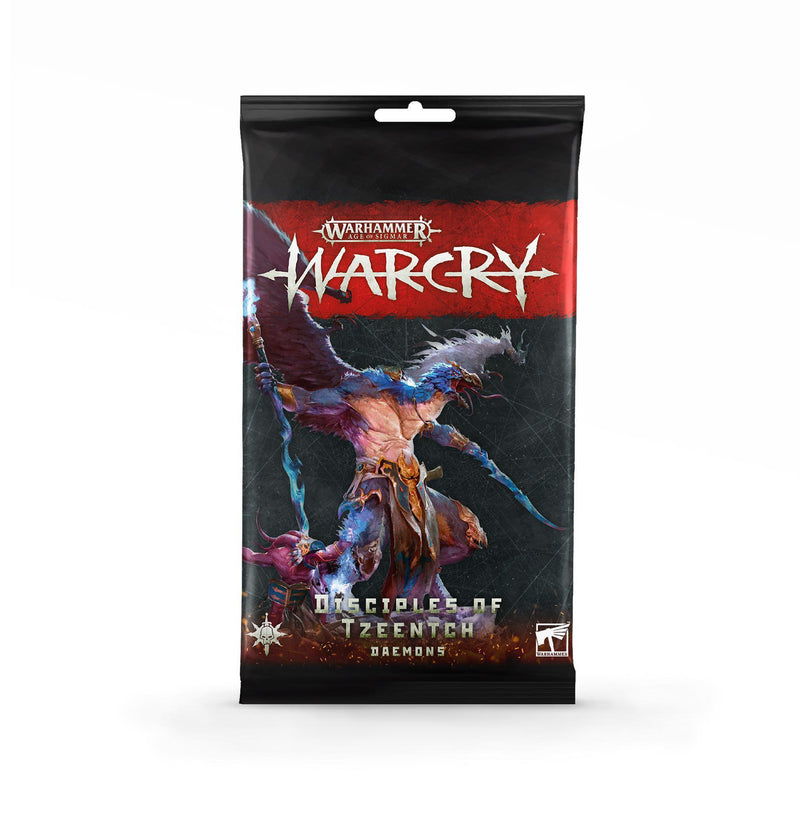 Games Workshop: Age of Sigmar - Warcry - Disciples of Tzeentch Card Pack