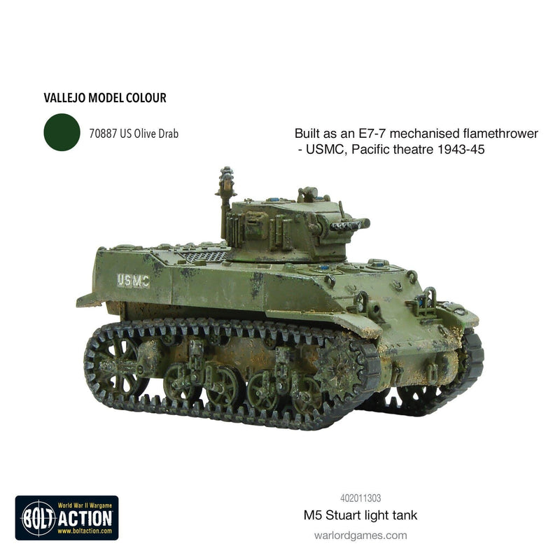 Bolt Action: M5 Stuart Light Tank 