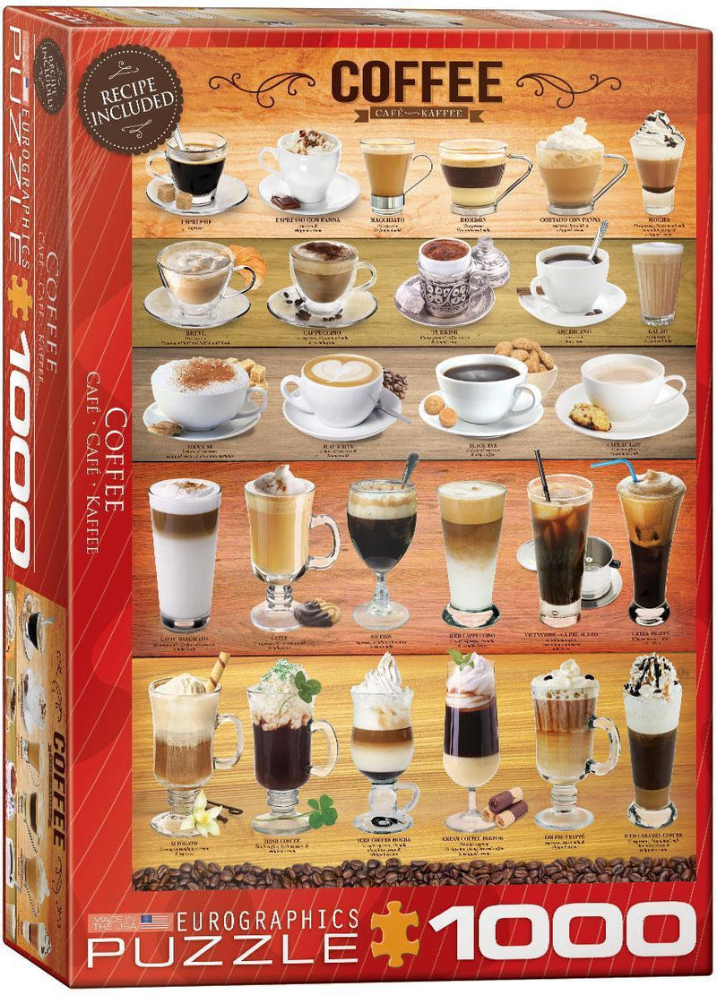 EuroGraphics: Coffee - 1000-Piece Puzzle 