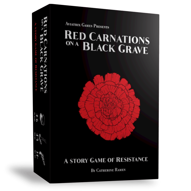 Red Carnations on a Black Grave 