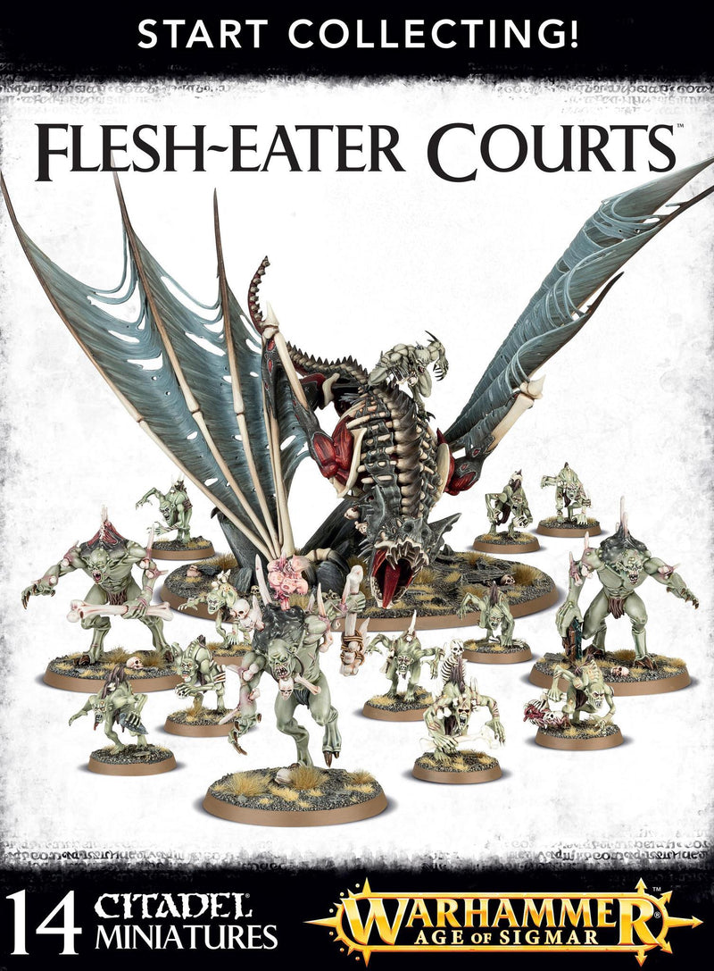 Games Workshop: Age of Sigmar - Start Collecting! Flesh Eater Courts (70-95) Tabletop Miniatures 