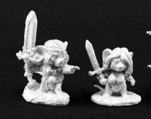 Reaper Miniatures - Barbarian Mouslings - Unpainted