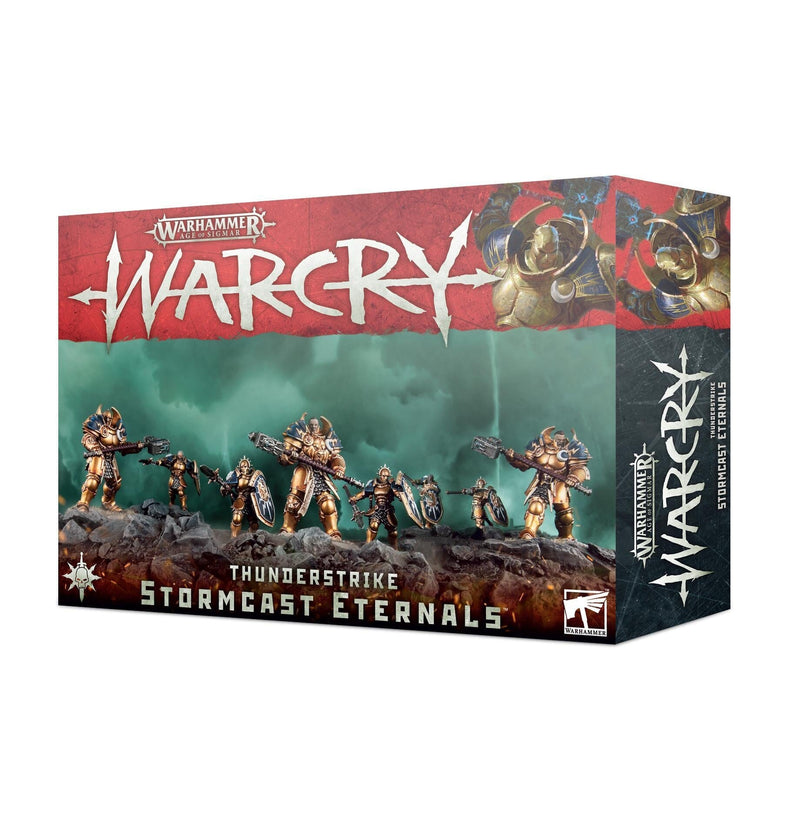 Games Workshop: Age of Sigmar - Warcry - Thunderstrike Stormcast Eternals (111-82) 