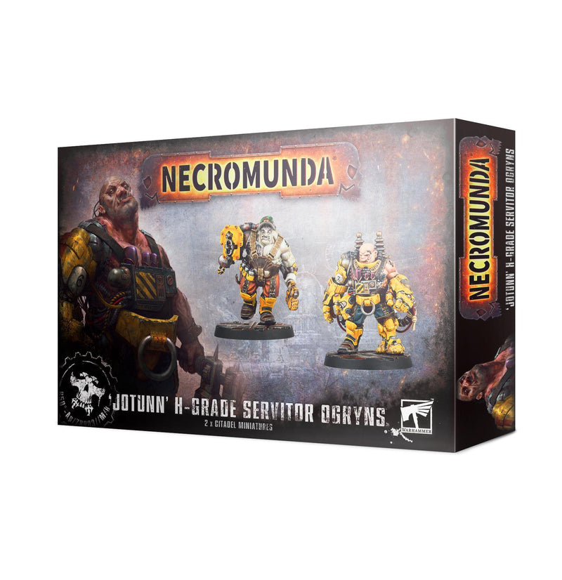 Games Workshop: Necromunda - 'Jotunn' H-Grade Industrial Servitor Ogryns (300-64) Tabletop Miniatures 