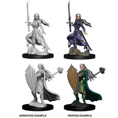 D&D: Nolzur's Marvelous Miniatures - Elf Female Paladin (WZK73706)