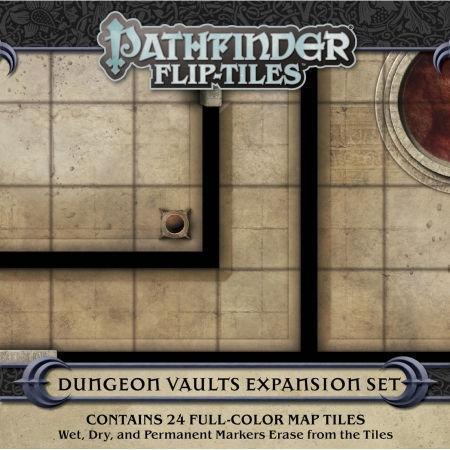 Pathfinder RPG: Dungeon Vaults Expansion Flip Tiles