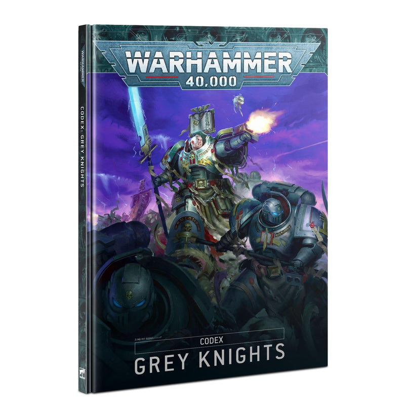 Games Workshop: Warhammer 40,000 - Grey Knights Codex - 9th Edition (57-01) 