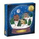 Galison Puzzles: Winter Snow Globe - 500 Piece Puzzle