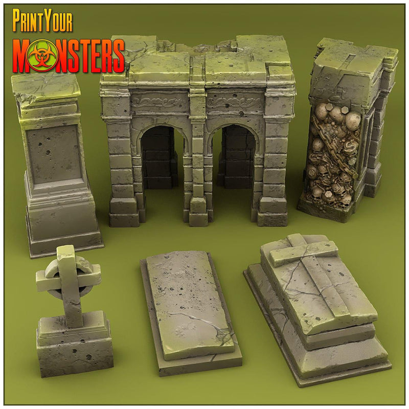 Goblin Alchemist - Graveyard Mausoleum Scatter Pack 