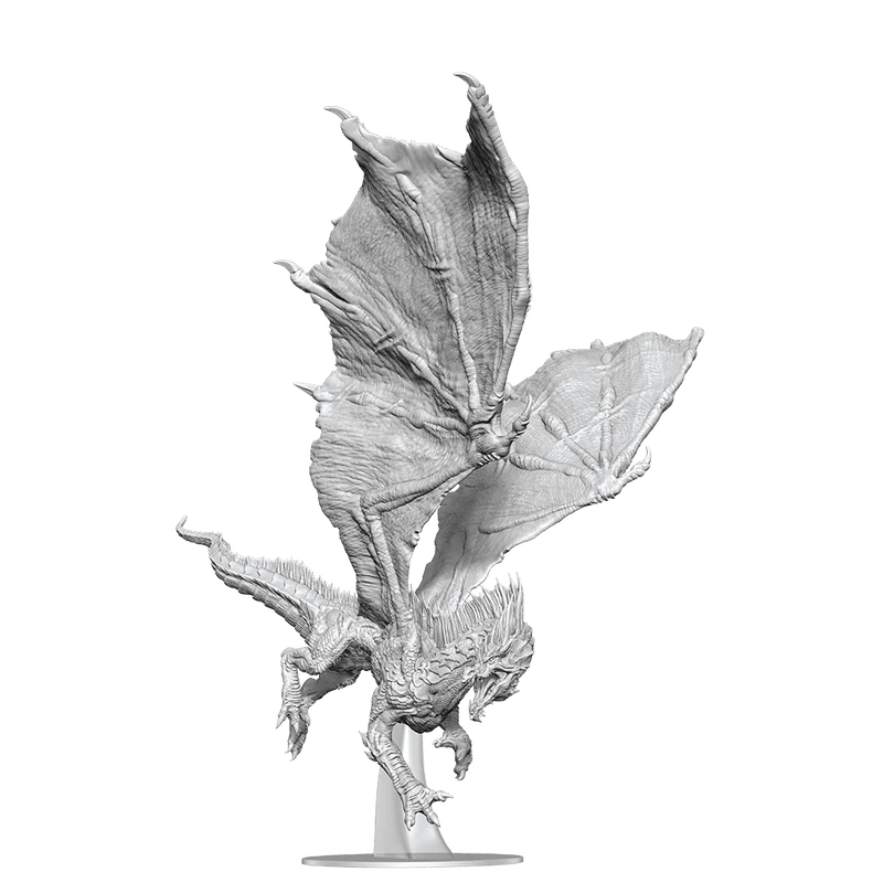 D&D Nolzur's Marvelous Miniatures - Adult Green Dragon Unpainted WZK90575) 