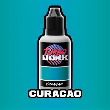 Turbo Dork: Metallic Acrylic Paint- Curacao (20ml)