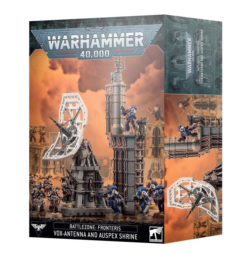 Games Workshop: Warhammer 40,000 - Battlezone Fronteris - Vox-Antenna and Auspex Shrine (64-56) 
