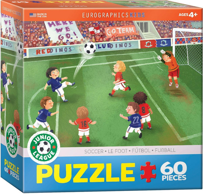 EuroGraphics: Junior League Soccer - 60 Piece Puzzle 