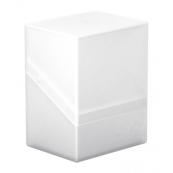 Ultimate Guard: Boulder 80+ Deck Box - Frosted (White)
