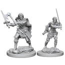D&D Nolzur’s Marvelous Miniatures - Human Female Barbarian - Unpainted (WZK72644)