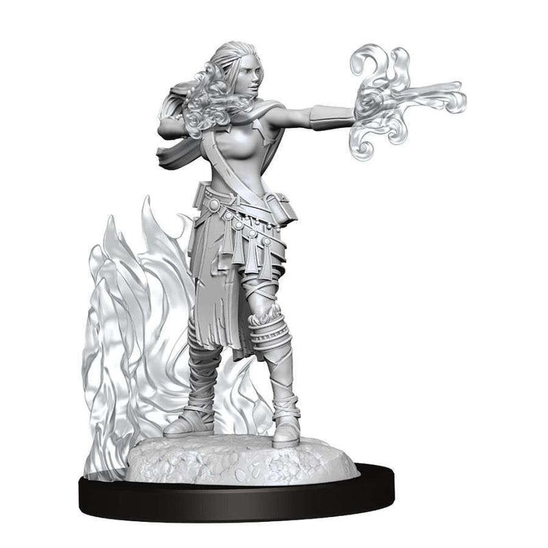 D&D Nolzur's Marvelous Miniatures - Multiclass Female Warlock-Sorcerer - Wave 13 Unpainted (WZK90149)