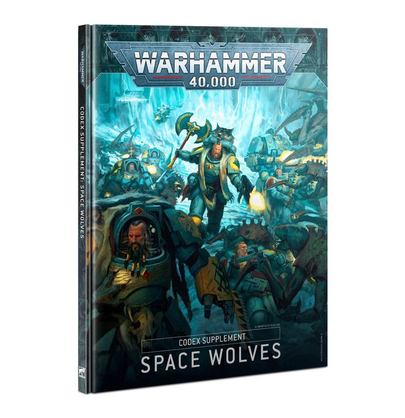 Games Workshop: Warhammer 40,000 - Space Wolves Codex (9th Edition) (53-01) 