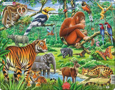Springbok Puzzles: Jungle - 20 Piece Children's Puzzle 