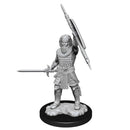 D&D Nolzur's Marvelous Miniatures - Human Male Fighter - Wave 13 Unpainted (WZK90144)
