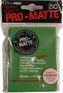 Ultra Pro: PRO-Matte Deck Protector Sleeves - Standard Size Green (50)