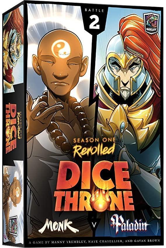 Dice Throne - Season One ReRolled - Monk vs Paladin Board Games 