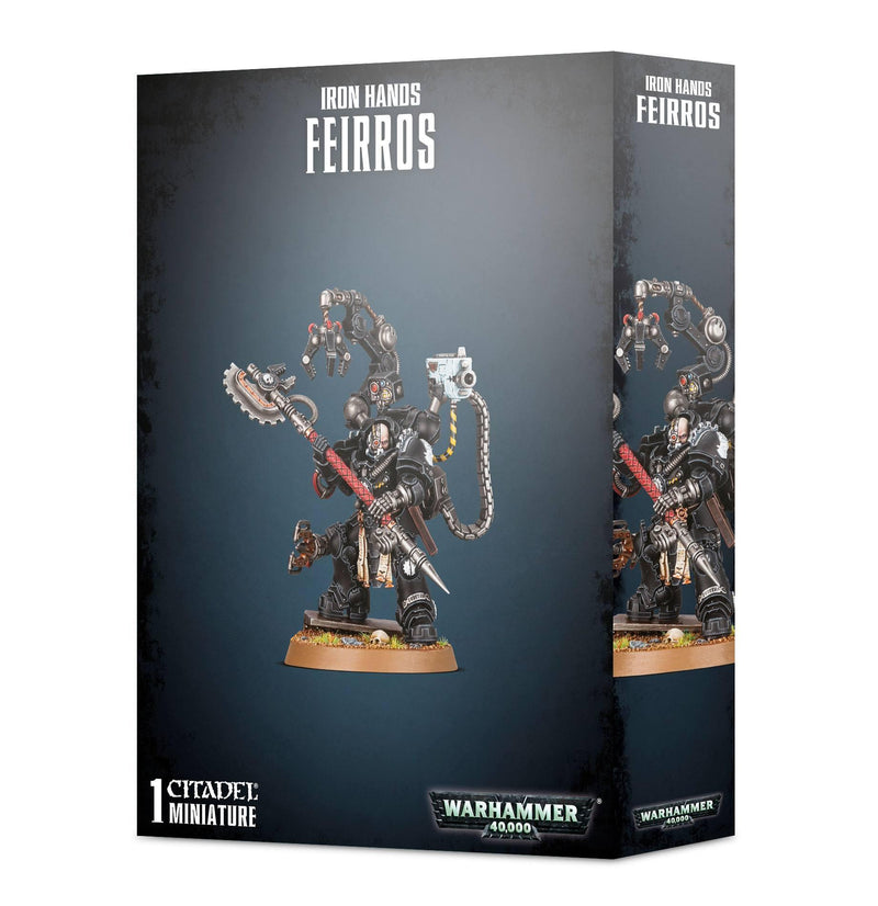 Games Workshop: Warhammer 40,000 - Iron Hands - Iron Father Feirros (55-10) Tabletop Miniatures 