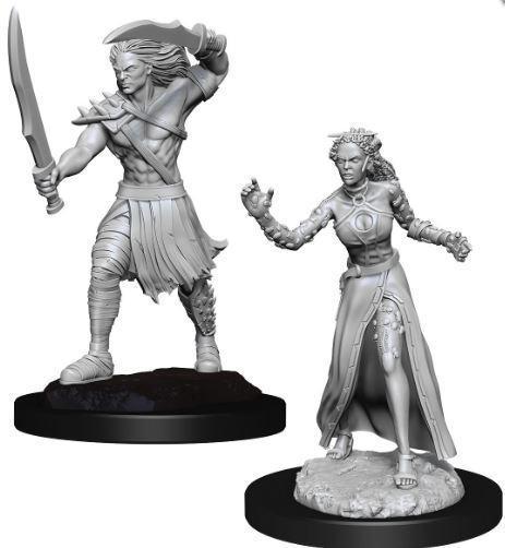 Magic the Gathering Miniatures - Vampire Lacerator and Vampire Hexmage - Wave 13 Unpainted (WZK90179) Tabletop Miniatures