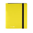 Ultra Pro: 4-Pocket Portfolio Binder - Lemon Yellow Binders 