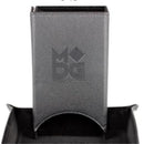 Metallic Dice Games: Fold Up Velvet Dice Tower - Black