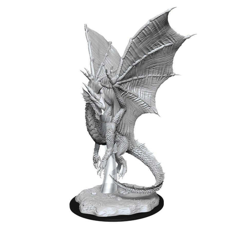 D&D Nolzur's Marvelous Miniatures: Young Silver Dragon - Wave 11 (WZK90036)