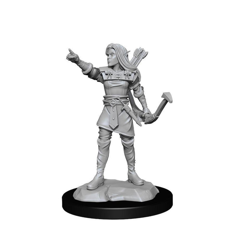 D&D Nolzur's Marvelous Miniatures - Elf Female Ranger - Wave 13 Unpainted (WZK90143)