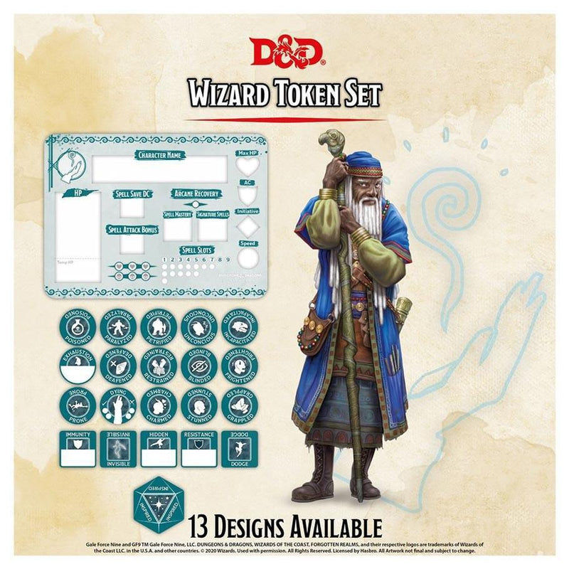 D&D: Token Set - Wizard