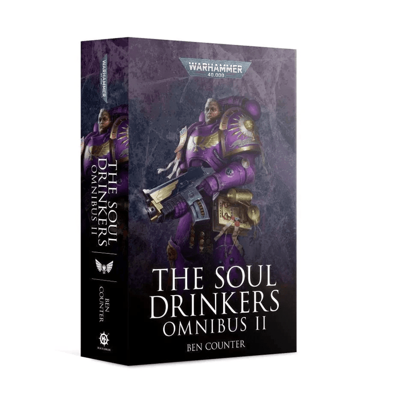 Games Workshop: Black Library - Warhammer 40,000 - The Soul Drinker: The Omnibus Volume II Paperback Novel (BL3061) 