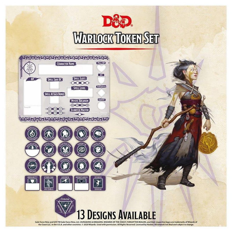 D&D: Token Set - Warlock