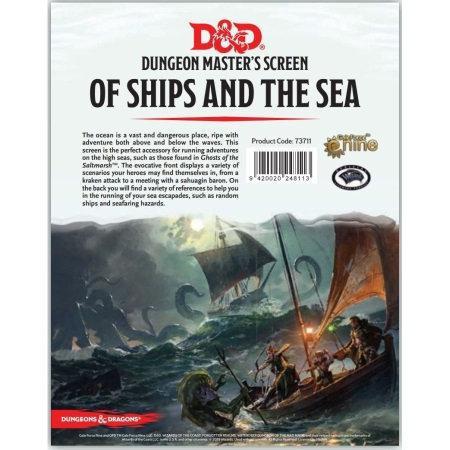 D&D: Game Master Screen - Of Ships and the Sea