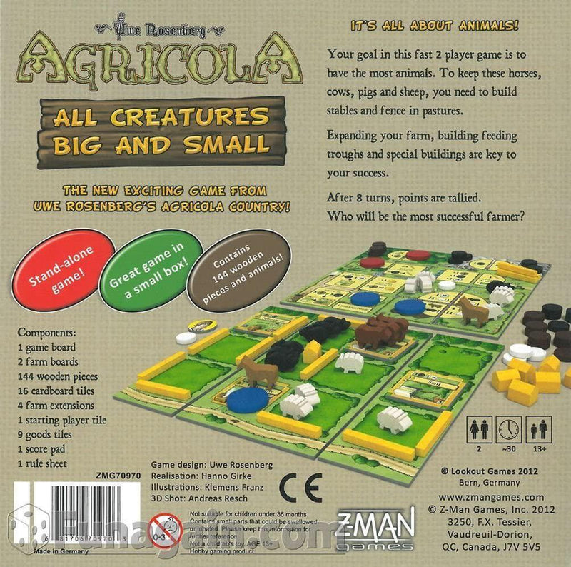 Agricola: All Creatures Big and Small - Big Box 