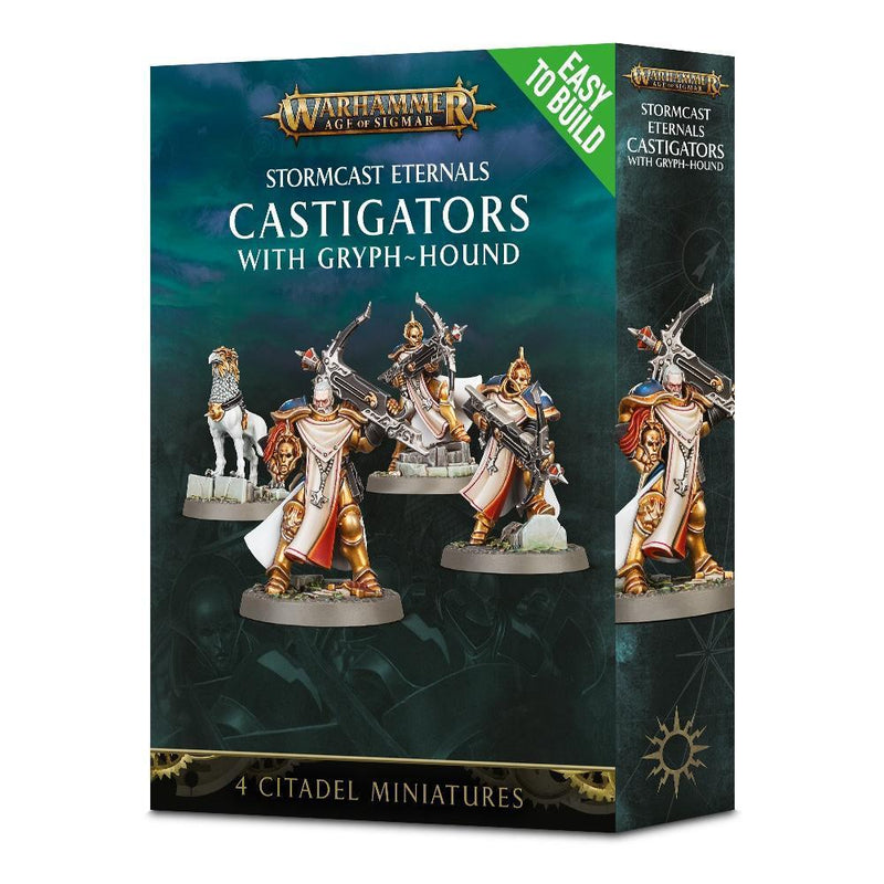 Games Workshop: Age of Sigmar - Easy to BuildCastigators with Gryph Hound (71-08) Tabletop Miniatures 