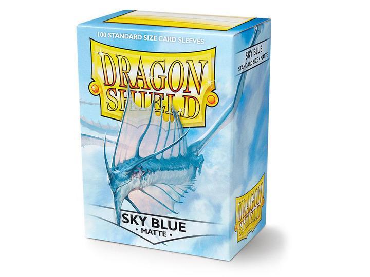 Dragon Shield: Deck Protector Sleeves - Standard Size Matte Sky Blue (100)