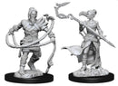 Magic the Gathering Miniatures - Stoneforge Mystic and Kor Hookmaster - Wave 13 Unpainted (WZK90177) Tabletop Miniatures