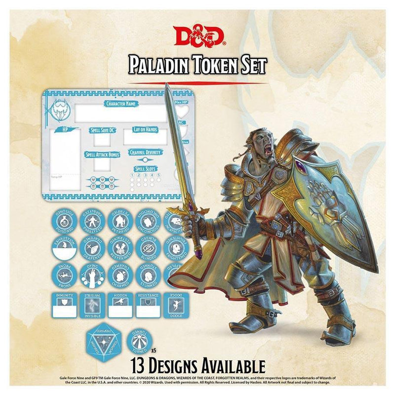 D&D: Token Set - Paladin