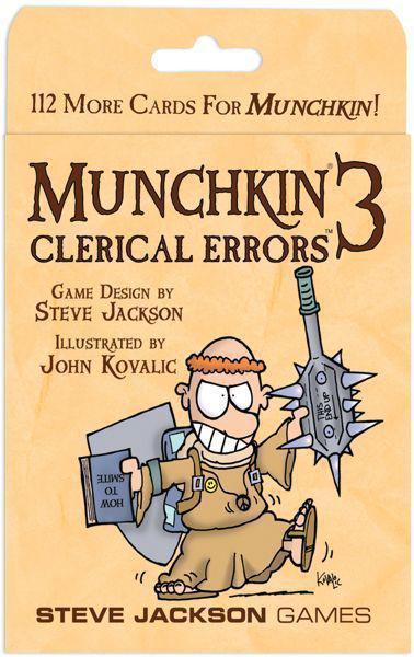 Munchkin 3 - Clerical Error Expansion