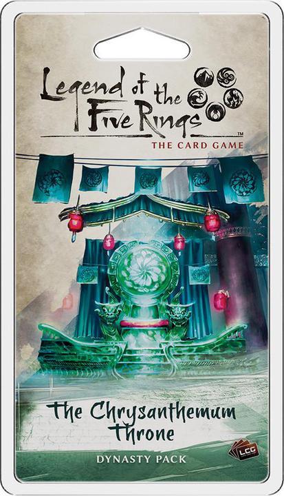 Legend of the Five Rings LCG -The Chrysanthemum Throne Dynasty Pack Expansion 