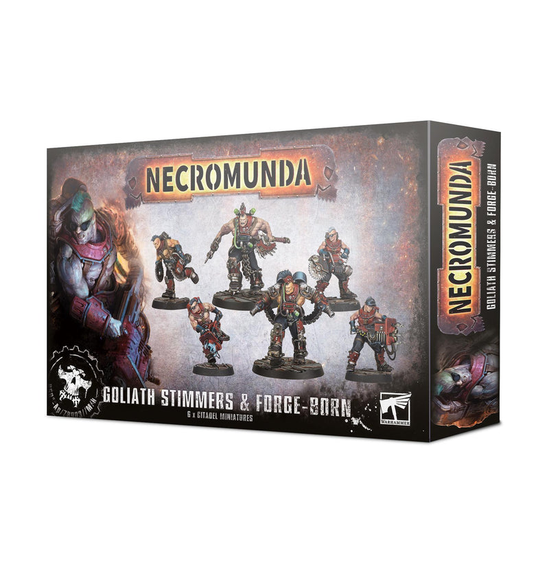 Games Workshop: Necromunda - Goliath Stimmers & Forge-Born (300-62) Tabletop Miniatures 